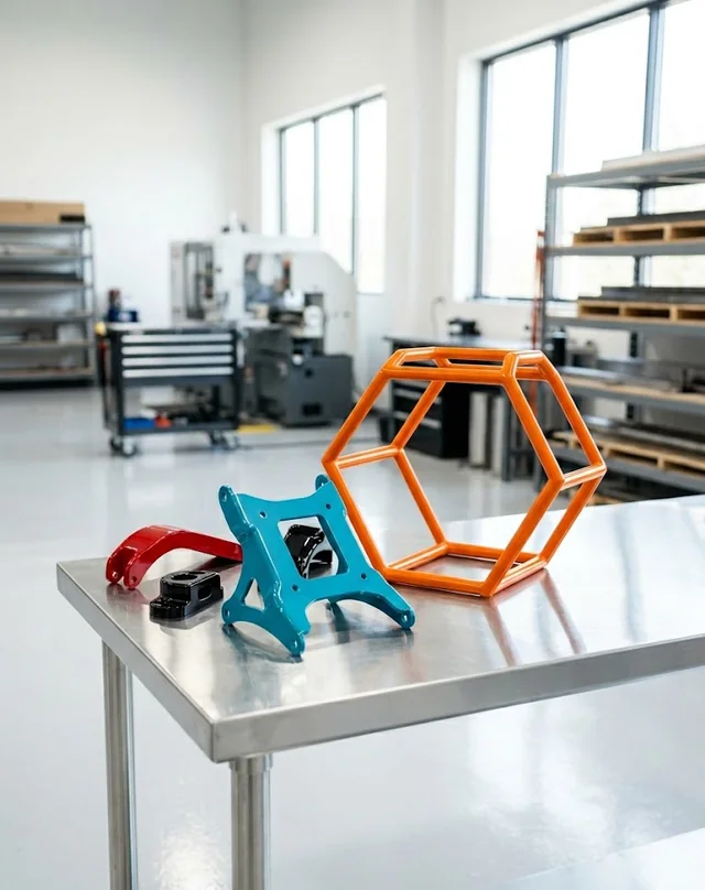Custom coated workshop pieces