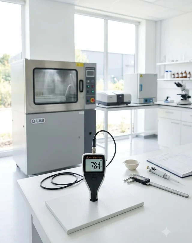 Coating quality-control laboratory